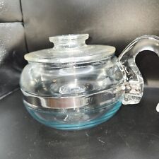 Vintage Pyrex Flameware Glass Tea Pot Kettle 6 Cup 8336 with Lid And Handle, USA for sale  Shipping to South Africa