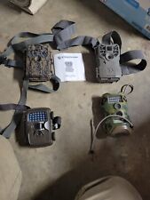 Lot Of 4 Used Untested Trail Cameras Game Cam Stealth Covert Wildgame Browning for sale  Shipping to South Africa