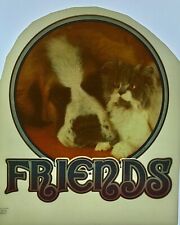 Usado, Original Vintage 1977 Friends Cat Dog Ferro na Transferência comprar usado  Enviando para Brazil