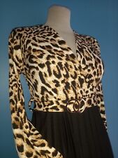 Robe léopard plissée d'occasion  Aubagne