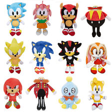 Sonic the Hedgehog Plush Tails Knuckles Shadow 12" brinquedo de pelúcia licenciado SEGA comprar usado  Enviando para Brazil