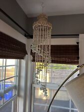 large sea shell chandelier for sale  Hayward