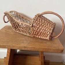Vintage wicker cane for sale  Shipping to Ireland