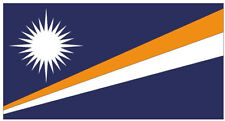 Adesivo adesivo bandeira internacional Ilhas Marshall F303 comprar usado  Enviando para Brazil