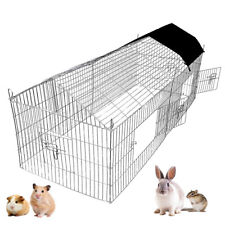 1.8m Pet Rabbit Run Play Pen Guinea Pig Playpen Chicken Puppy Cage Hutch UKED for sale  UK