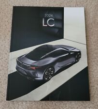 Folleto de ventas original de Lexus LC 2024 segunda mano  Embacar hacia Mexico