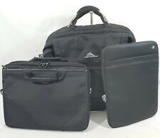 Soft black briefcase for sale  Gulfport