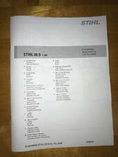 stihl 08s parts for sale  Williamston