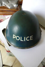 casque police anglais 1953 english police helmet uk  ro&co post wwII d'occasion  Orange