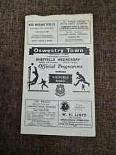 Oswestry town sheffield for sale  Shipping to Ireland