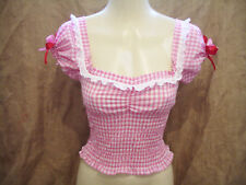 Pink gingham gypsy for sale  LONDON