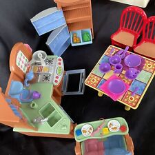 Used, Loving Family Fisher Price Dollhouse Lot Furniture Bathroom Kitchen  Accessories for sale  Canfield