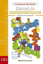 Mathematiques ce1 manuel d'occasion  Expédié en Belgium