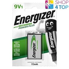 Energizer Recargable 9V HR22 Batería Power Plus 9 V Nimh 175mAh Bloque E Nuevo segunda mano  Embacar hacia Argentina