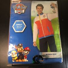 paw patrol Ryder vest adult mens size L-XL costume holloween Used Once Clean for sale  Mount Vernon