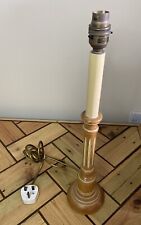 Vintage wooden candlestick for sale  Shipping to Ireland