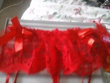 Red lace stretch for sale  BOURNEMOUTH