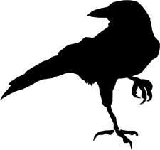 Adesivo de vinil Crow Raven Blackbird qualquer cor adesivo pássaro animal comprar usado  Enviando para Brazil