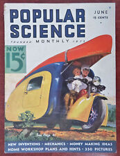 Capa de motocicleta! Mobile Home Inventions 1936 rara revista científica ilustrada comprar usado  Enviando para Brazil