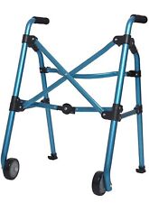 Wheelchair Walker Folding Walker Assisted Lower Limb  Blue for sale  Shipping to South Africa