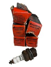 6 Vintage 1940's Firestone S-80-C Spark Plug Old Polonium Electrodes for sale  Shipping to South Africa
