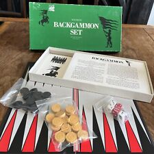 Backgammon game wooden for sale  HERNE BAY