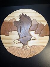 Flying eagle intarsia for sale  New Lenox