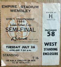 Ticket cup 1966 for sale  BRISTOL