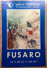 Fusaro 1977 affiche d'occasion  Paris VI