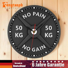 30cm wanduhr bodybuilding gebraucht kaufen  Stöcken