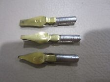 Lot of 3 fountain pen nibs by Speedball C-0 C-2 C-4 Size fountain pen nibs, used for sale  Shipping to South Africa