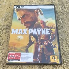 Max Payne 3 PC Jogo DVD Rom Completo Muito Bom Estado 4 Discos Rockstar Jogos Grátis Postagem Rápida comprar usado  Enviando para Brazil