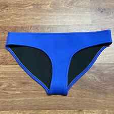 Parte inferior de natación de bikini hipster de neopreno azul real liso triángulo para mujer talla pequeña segunda mano  Embacar hacia Argentina