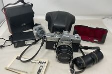 Minolta SRT-101 35mm Film Camera 58mm F 1.4 MC Rokkor PF Lens , Case And Flash, used for sale  Shipping to South Africa