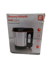 Morphy Richards 501021 Compact Soup Maker Stainless Steel 1 Litre 900W for sale  Shipping to South Africa