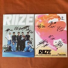 RIIZE 1er single obtener una guitarra CD álbum K-Pop firmado autografiado 2024 segunda mano  Embacar hacia Mexico