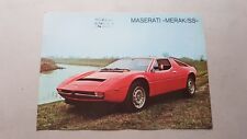 Maserati merak 1976 usato  Vimodrone