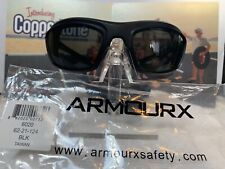 Usado, Gafas de sol polarizadas Armourx 6020 talla 62-21 negras con grises y protección contra salpicaduras segunda mano  Embacar hacia Argentina
