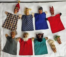 ANTIGUIDADE Marionete de Madeira Esculpida à Mão Punch & Judy Guignol Alemã RARA #H comprar usado  Enviando para Brazil