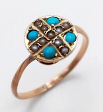 Antique gold turquoise for sale  GUILDFORD