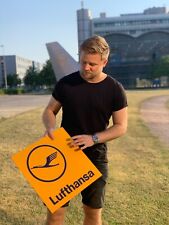 Lufthansa airport sign gebraucht kaufen  Hamburg