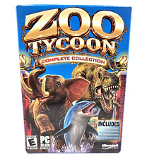 ZOO TYCOON Complete Collection PAL Big Box Simulation Game Dinosaur Game for sale  Shipping to South Africa
