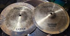 PAR DE PRATOS SABIAN SIGNATURE MIKE PORTNOY MAX STAX 10" SPLASH/CHINA KANG USADOS comprar usado  Enviando para Brazil