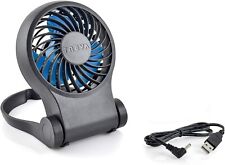 Usado,  Ventilador portátil TREVA 3,5 pulgadas / Batería de 2 velocidades o USB / # FD35021 (Color: Negro) segunda mano  Embacar hacia Argentina