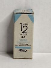 ABCO 12V 12-Watt Clear S-8 Transparent Replacement Bulb FAST Shipping for sale  Shipping to South Africa