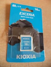 Used, Kioxia Exceria 16GB SDHC UHS-I Memory Card 100mb/s full hd temp x-ray proof for sale  Shipping to South Africa