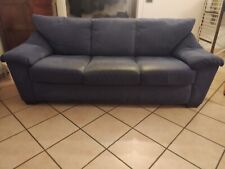 Vendo divano blu usato  Mandello Del Lario