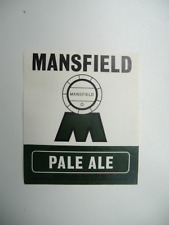 Mansfield brewery pale for sale  LINCOLN