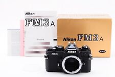 [Perto de Estado Perfeito+++ na Caixa] Câmera de Filme Nikon FM3A 35mm SLR Corpo Preto Do JAPÃO, usado comprar usado  Enviando para Brazil