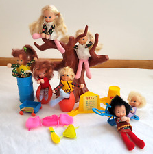 Vintage 1970s Mattel Honey Hill Bunch 7 Dolls Tree Accessories Lot Not Complete for sale  Shipping to South Africa